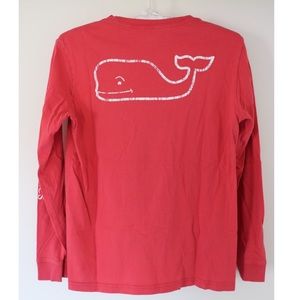 Girls’ Vineyard Vines Coral Graphic Tee